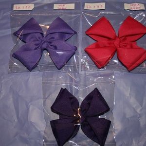 New Handmade Grosgrain Hairbow Bundle.